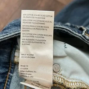 Anthropologie Jeans Bnwt Anthropologie Retro Ruched Blue Jeans